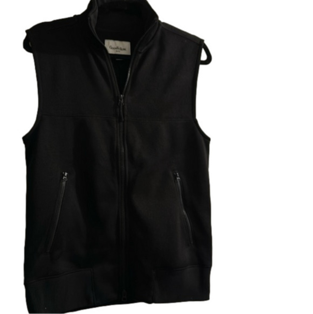 NWT black vest